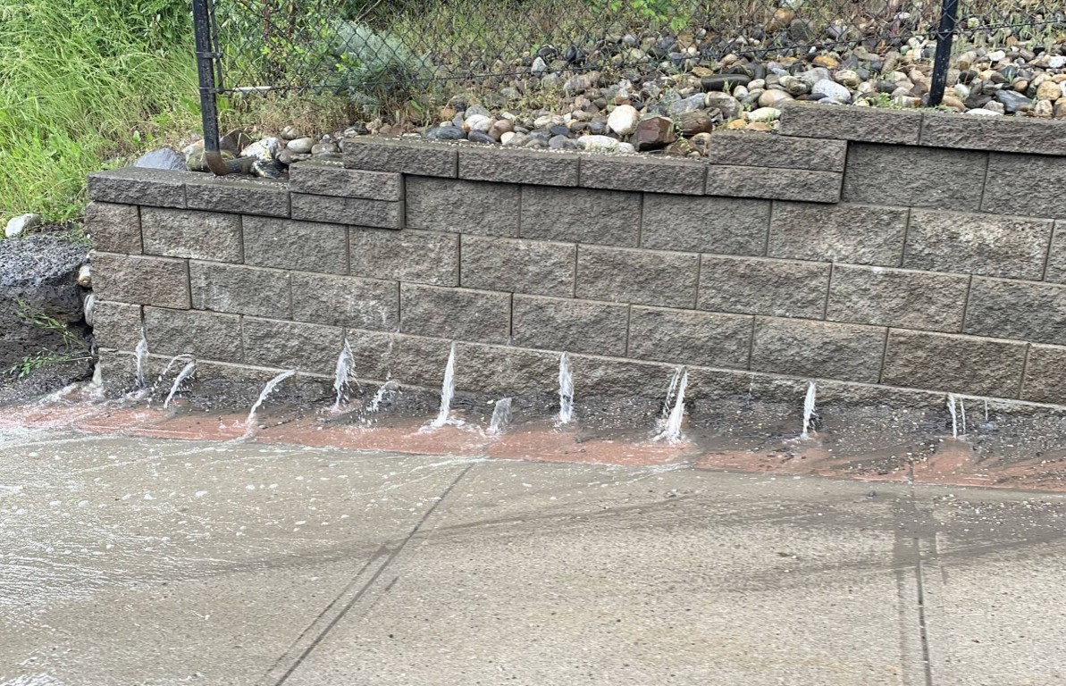 Concrete retaining wall construction in Paso Robles, CA