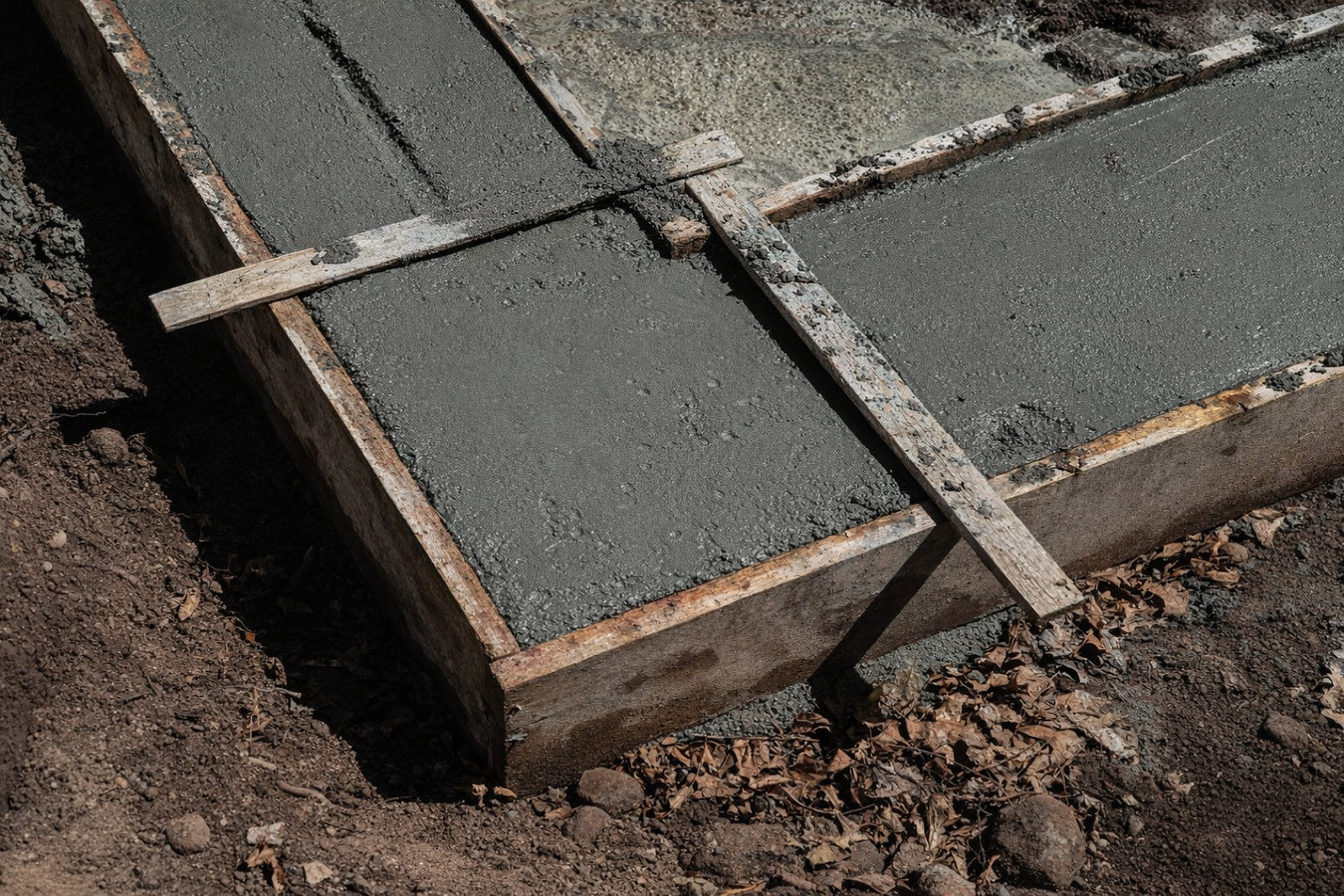 Slab foundation building in Paso Robles, CA